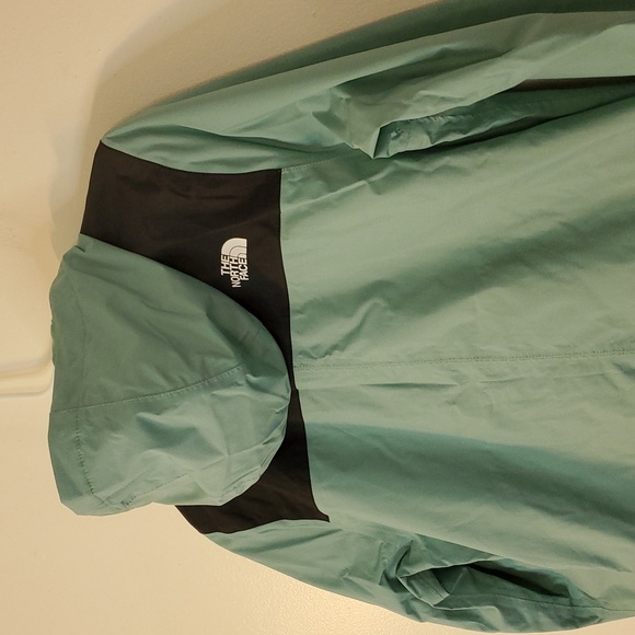 The North Face Antora Triclimate Jacket Size Small DryVent Mint Black Womens - Picture 14 of 16